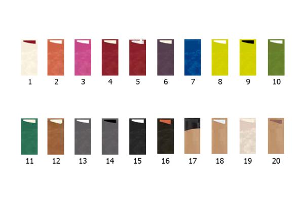 Duni Sacchetto® Zelltuch-Servietten 19x8,5 cm / inkl. Serviette