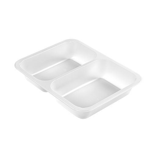 Siegelschale Caterline Plus 227 x 178 x 50 mm Transparent 2-Teilung